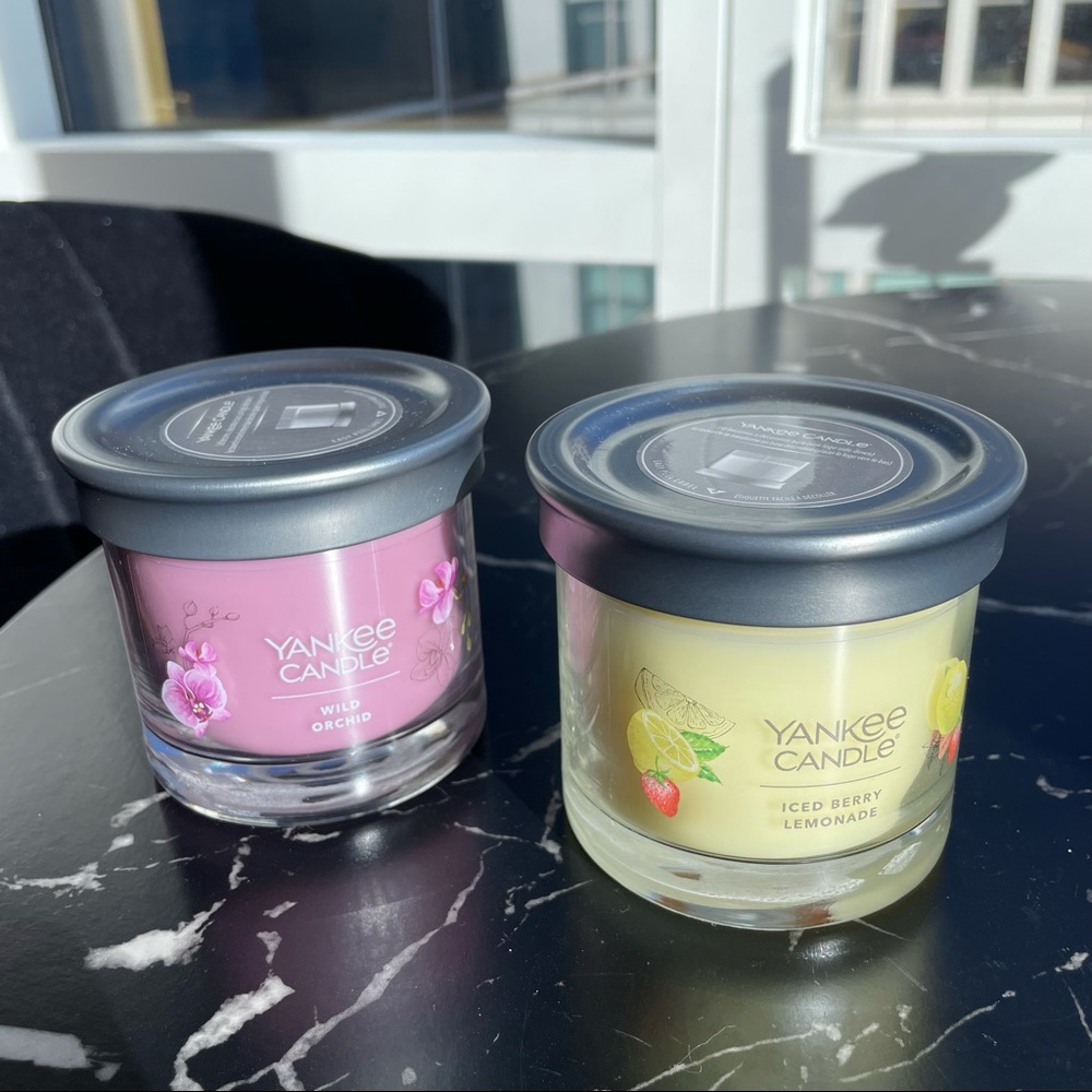 NEW Mini Yankee Candles (2)